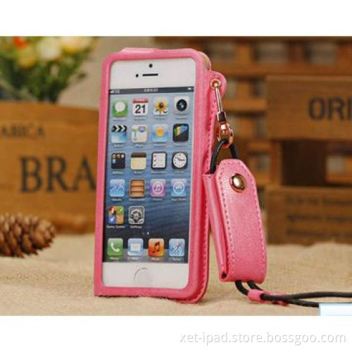 Flip cellphone cases for iPhone 5C, stitching pattern, ultra-thin
